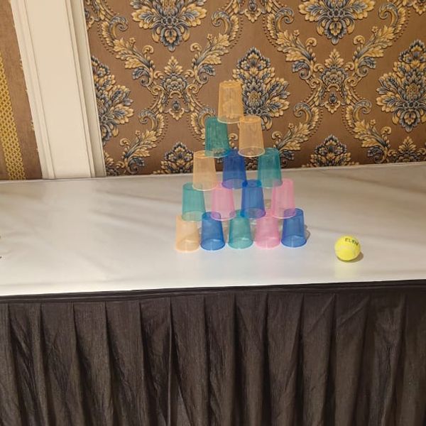 Break the pyramid